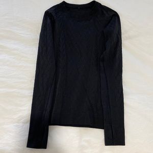 Lululemon Long Sleeve Shirt Black